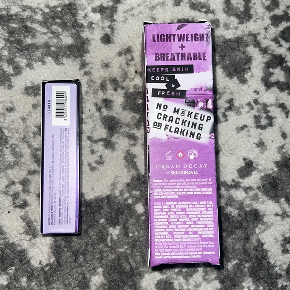 URBAN DECAY LONG LASTING MAKEUP SETTING SPRAY + URBAN DECAY EYESHADOW PRIMER - Picture 3 of 7